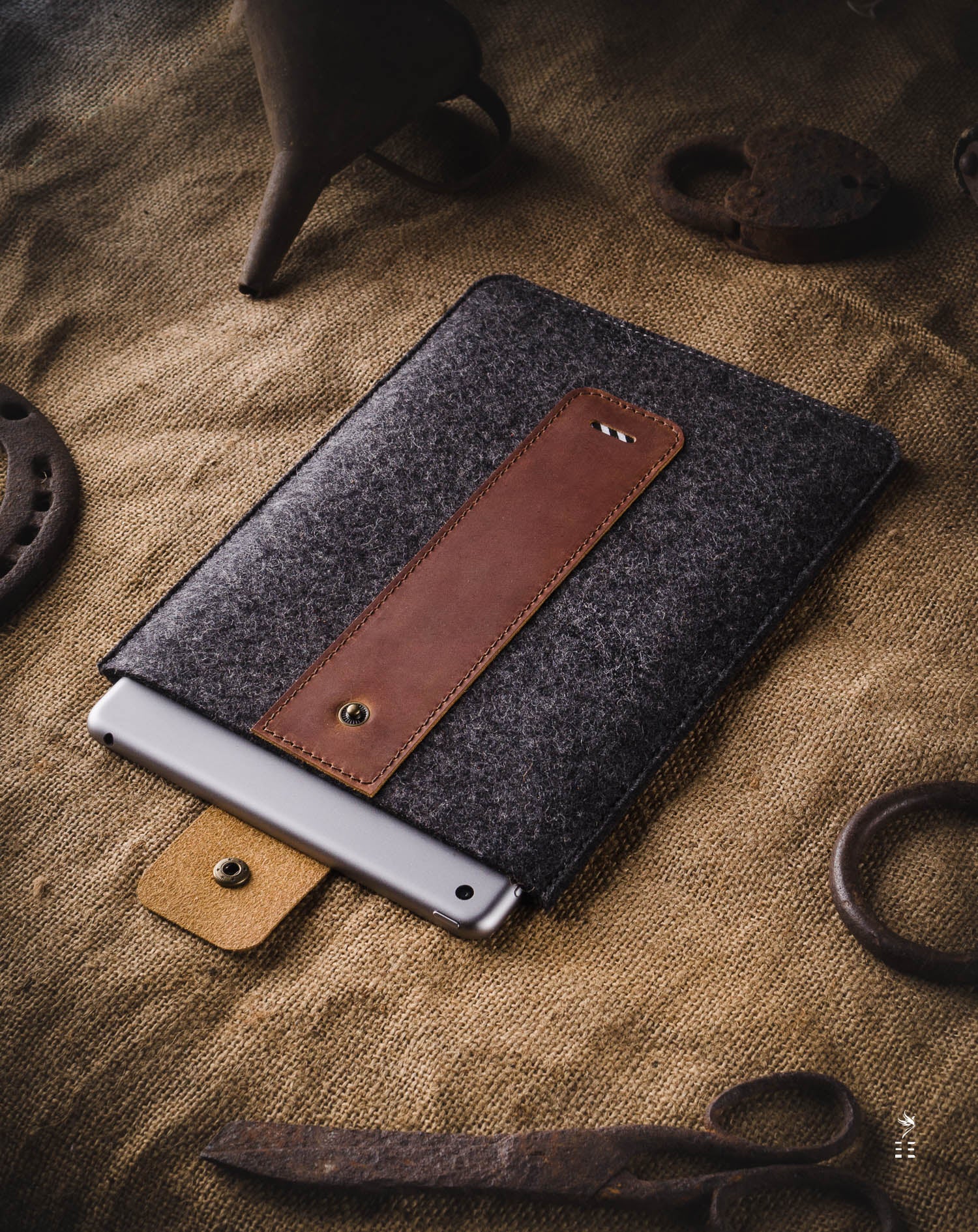 HOUSSE EN CUIR IPAD PRO/AIR TRAVEL