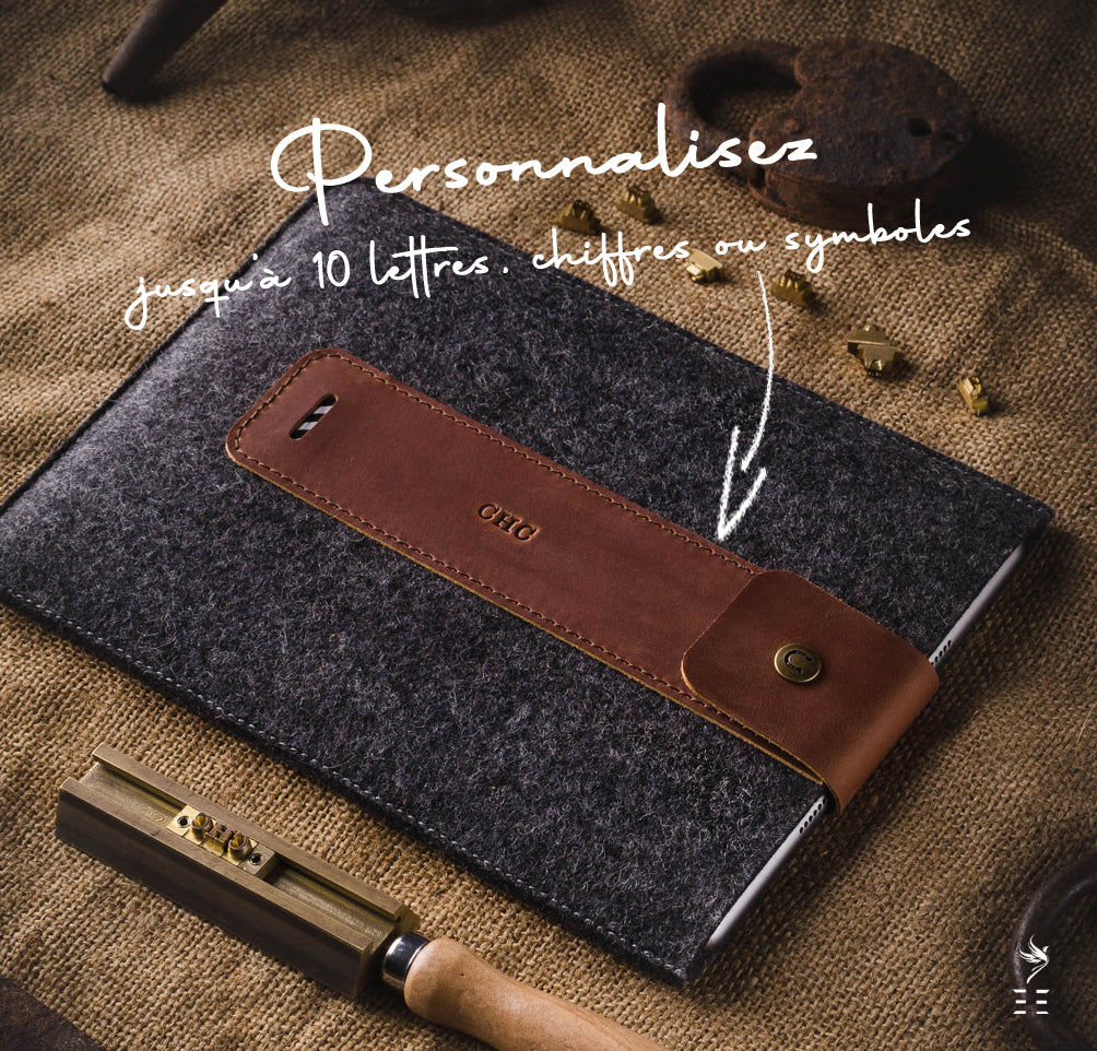 HOUSSE EN CUIR IPAD PRO/AIR TRAVEL