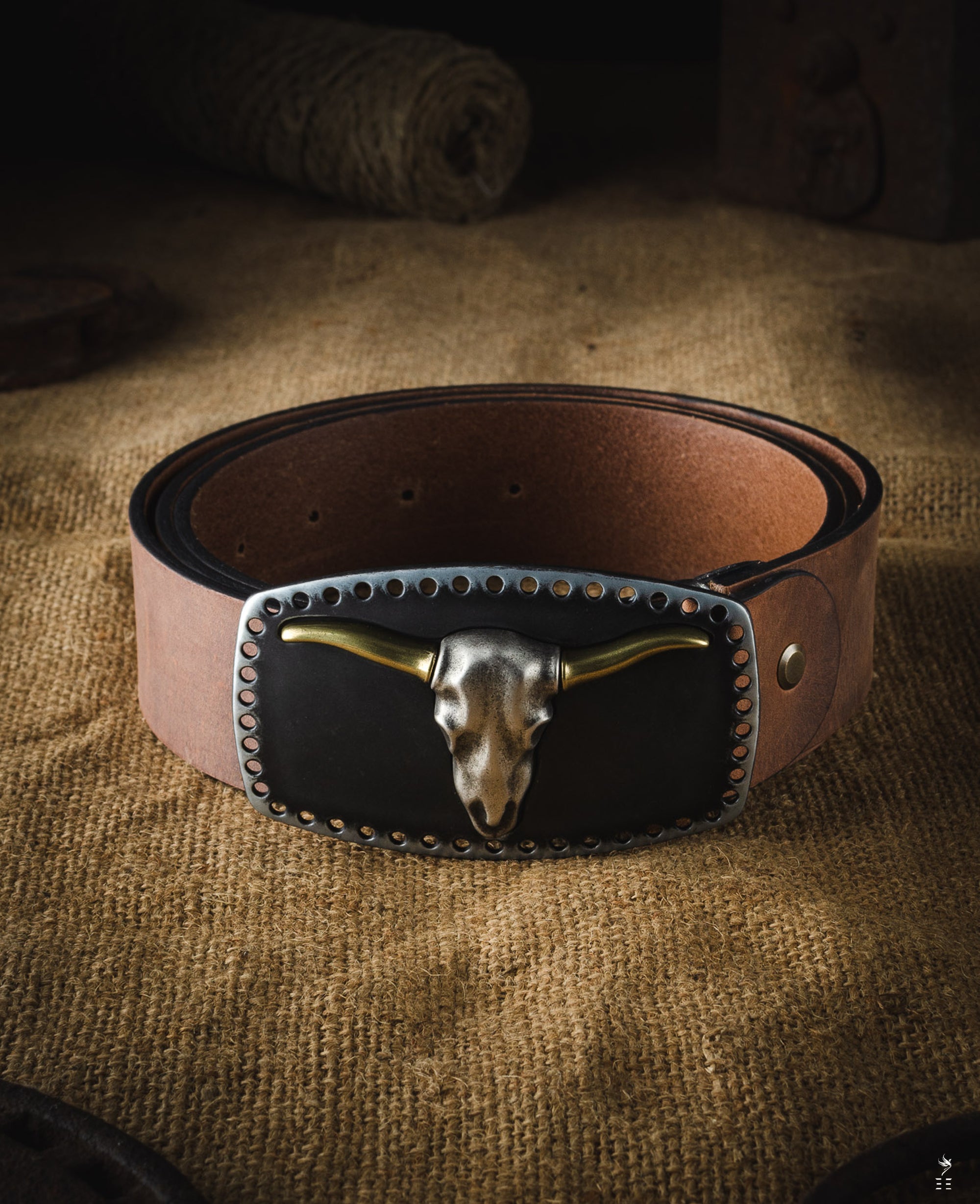 CEINTURE EN CUIR TANNAGE VÉGÉTAL ARIZONA | MARRON CLASSIQUE