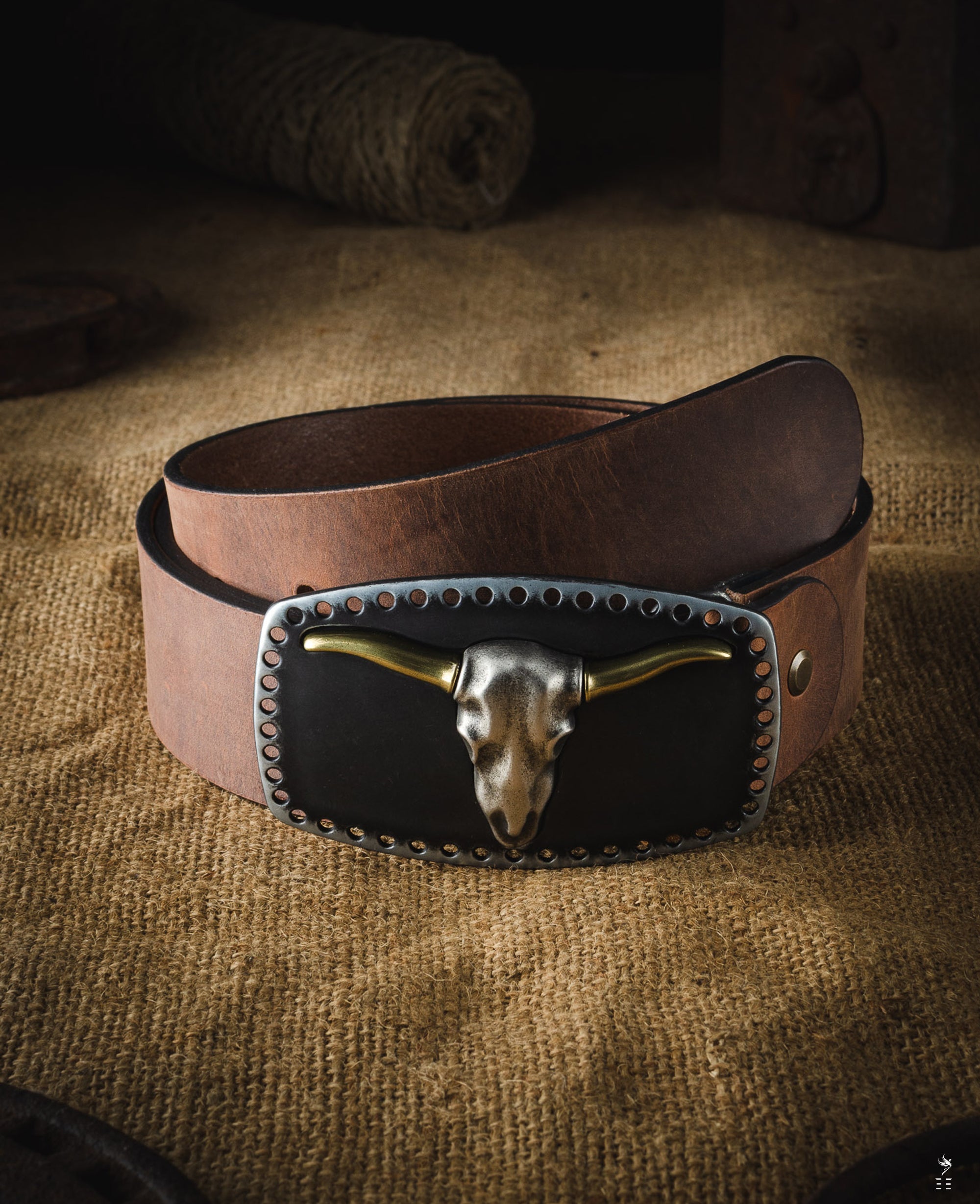 CEINTURE EN CUIR TANNAGE VÉGÉTAL ARIZONA | MARRON CLASSIQUE